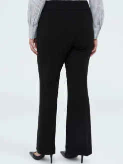 Pantaloni Flare in tessuto stretch
