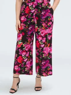 Pantaloni floreali