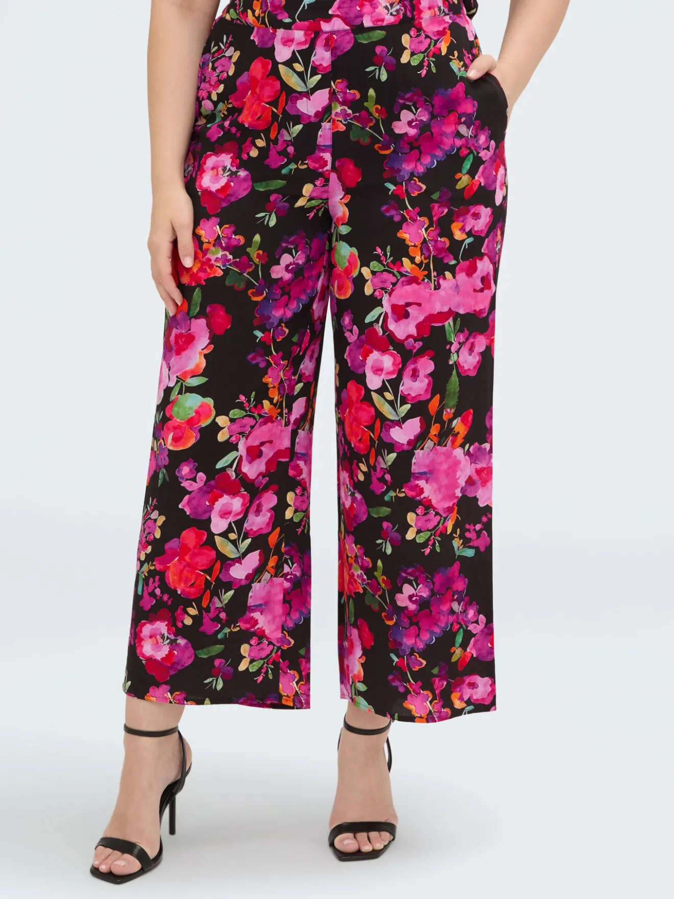 Pantaloni floreali