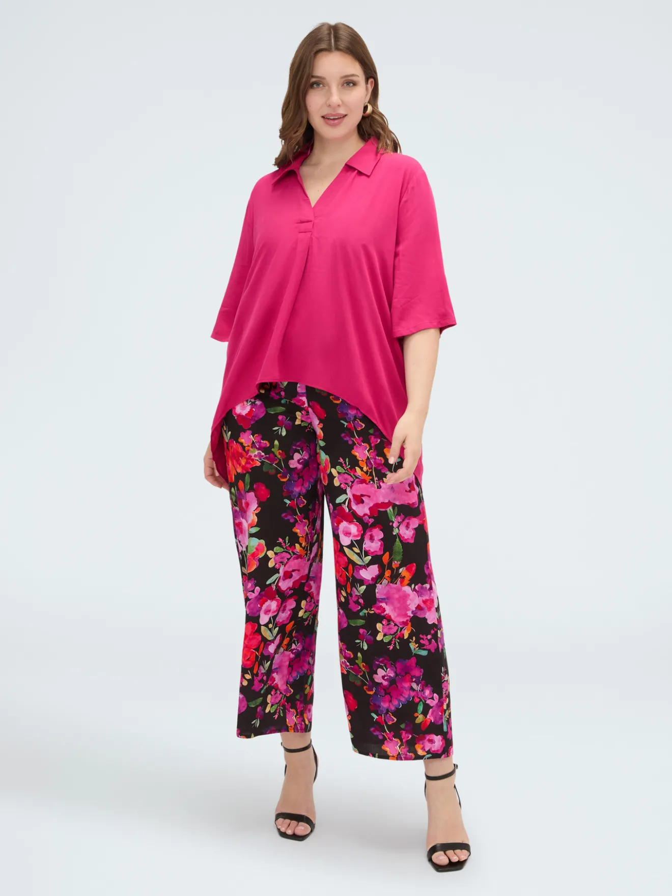 Pantaloni floreali