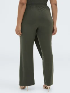 Pantaloni in jersey con chiusura portafoglio