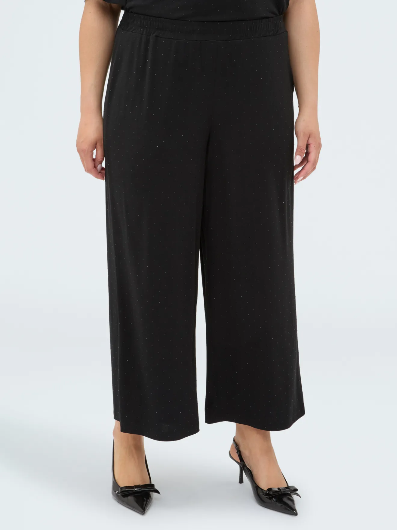 Pantaloni in jersey con punti luce
