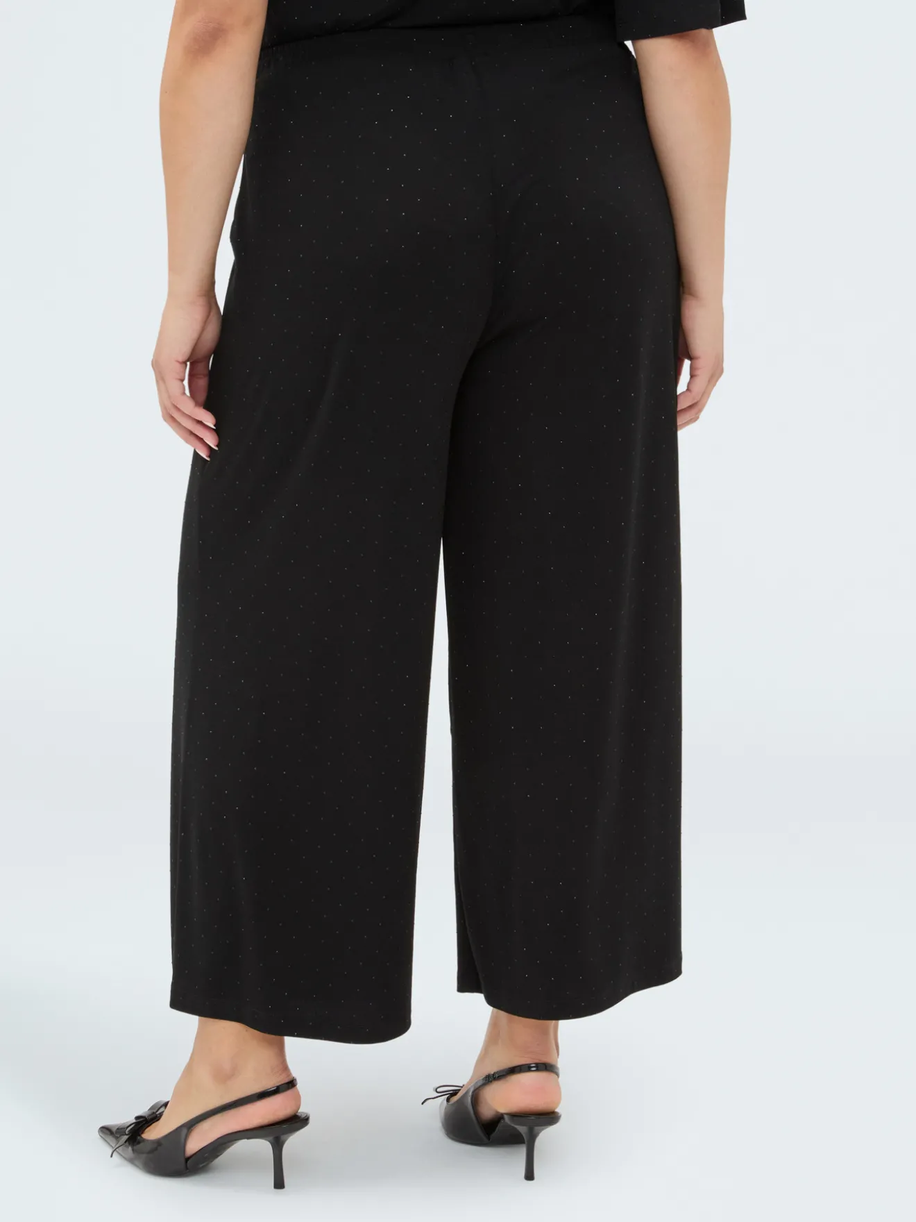 Pantaloni in jersey con punti luce