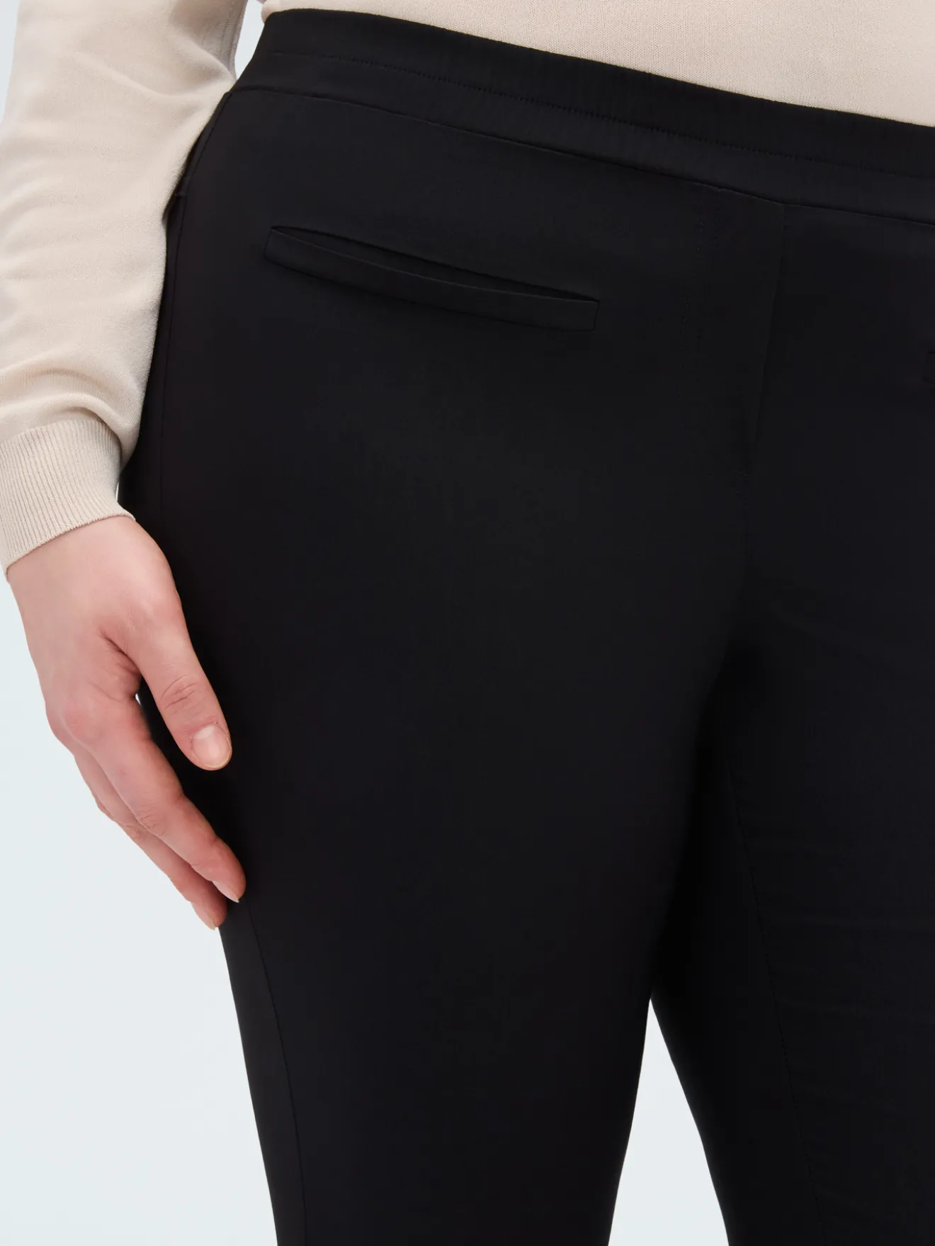 Pantaloni Jeggigns con vita elasticizzata