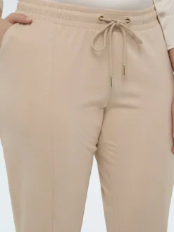 Pantaloni joggers in felpa con coulisse