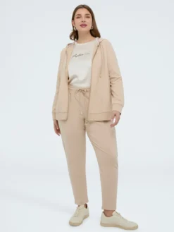 Pantaloni joggers in felpa con coulisse