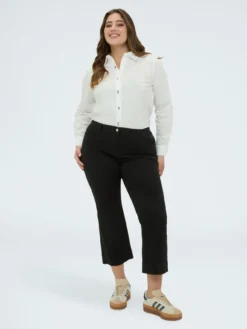 Pantaloni Kick Flare flare in cotone