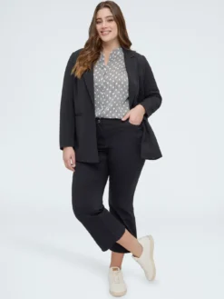 Pantaloni Kick Flare flare in cotone