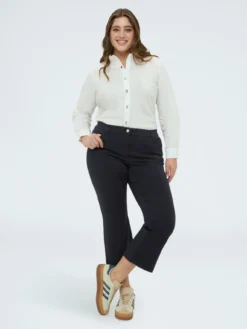 Pantaloni Kick Flare flare in cotone