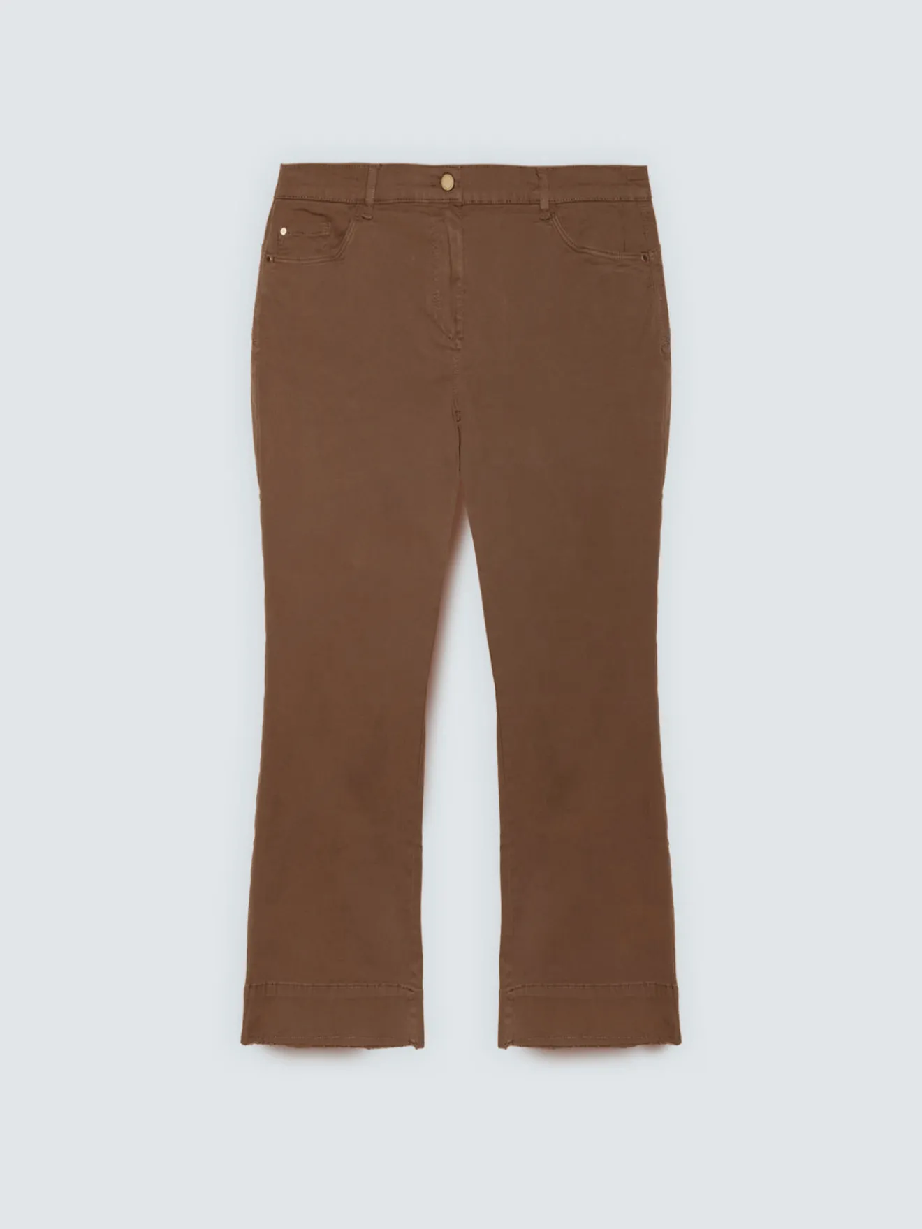 Pantaloni Kick Flare flare in cotone