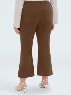 Pantaloni Kick Flare flare in cotone