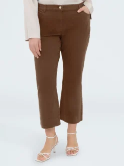 Pantaloni Kick Flare flare in cotone