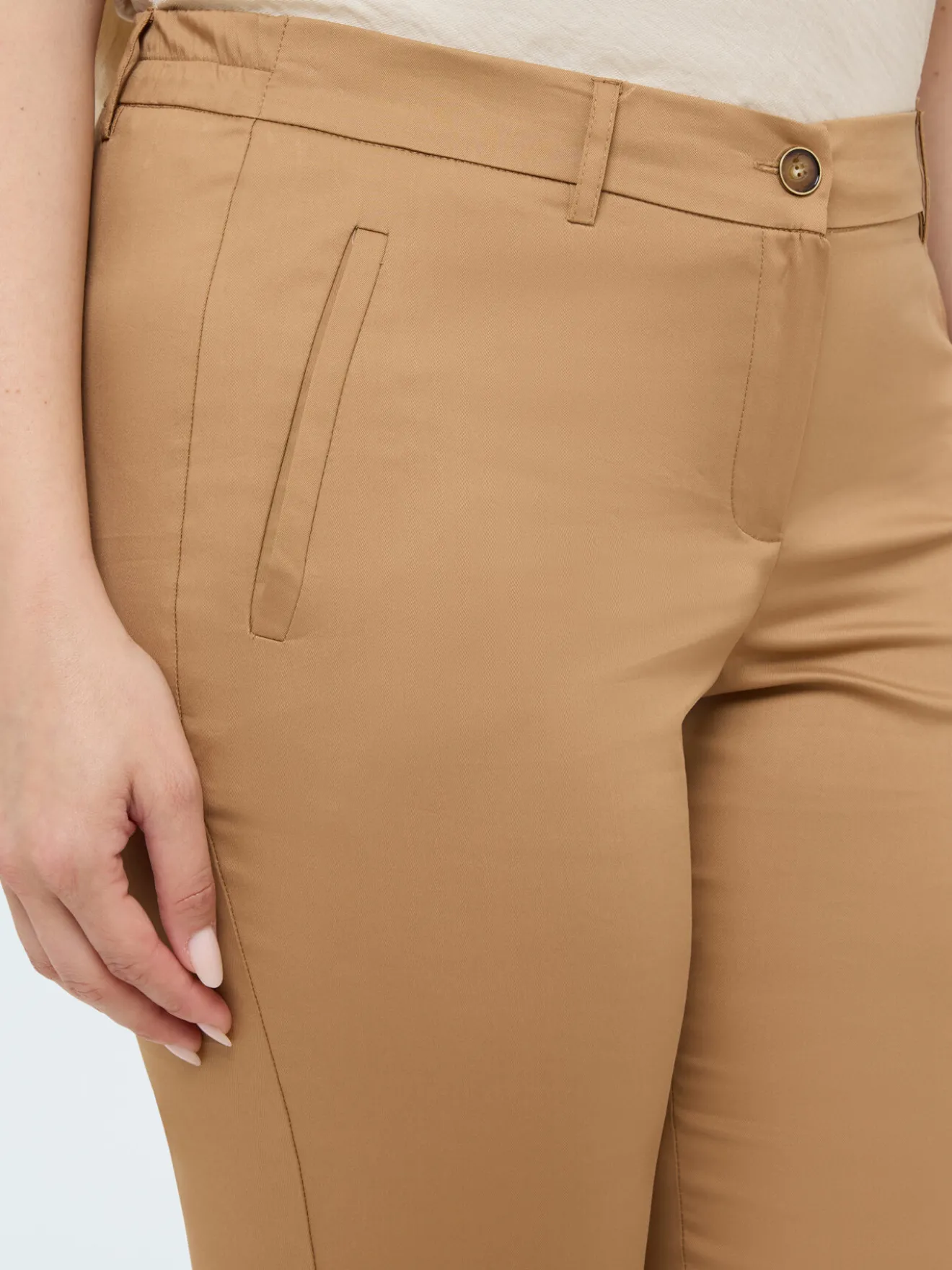 Pantaloni New York in cotone stretch
