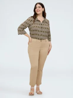 Pantaloni New York in cotone stretch