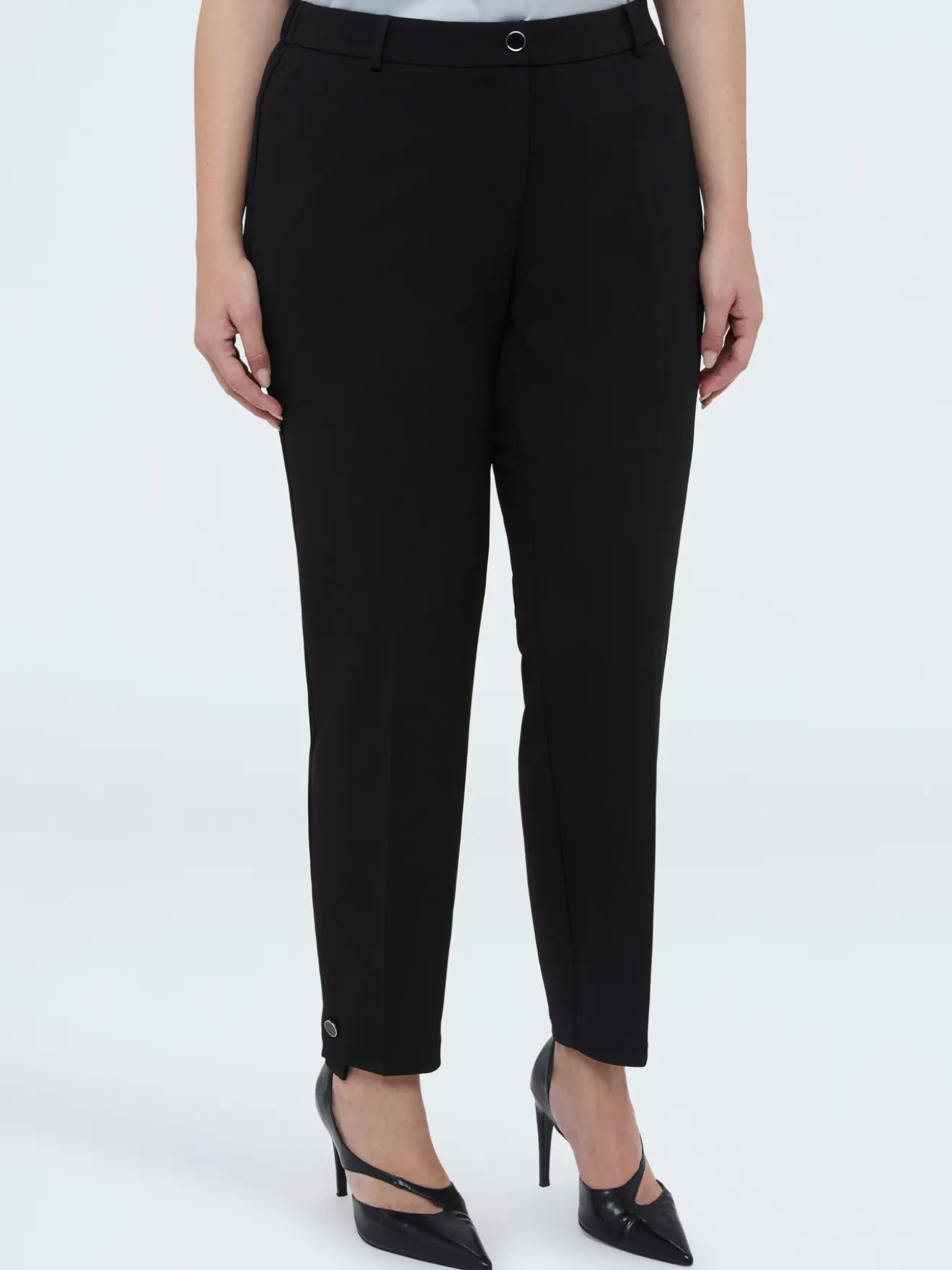 Pantaloni New York in tessuto stretch