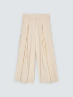 Pantaloni palazzo con pince