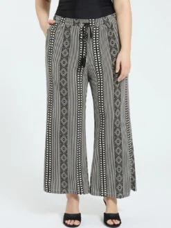Pantaloni palazzo in jersey