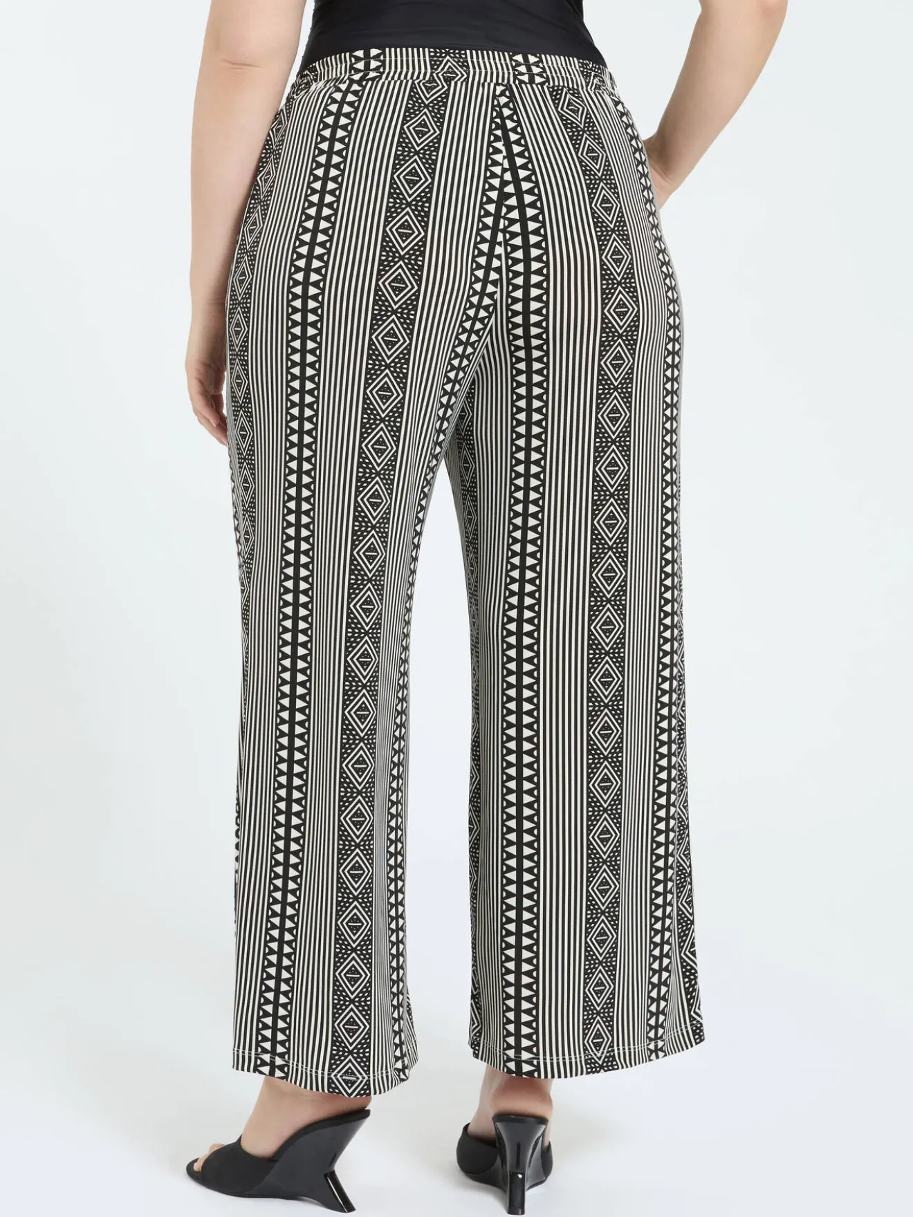 Pantaloni palazzo in jersey