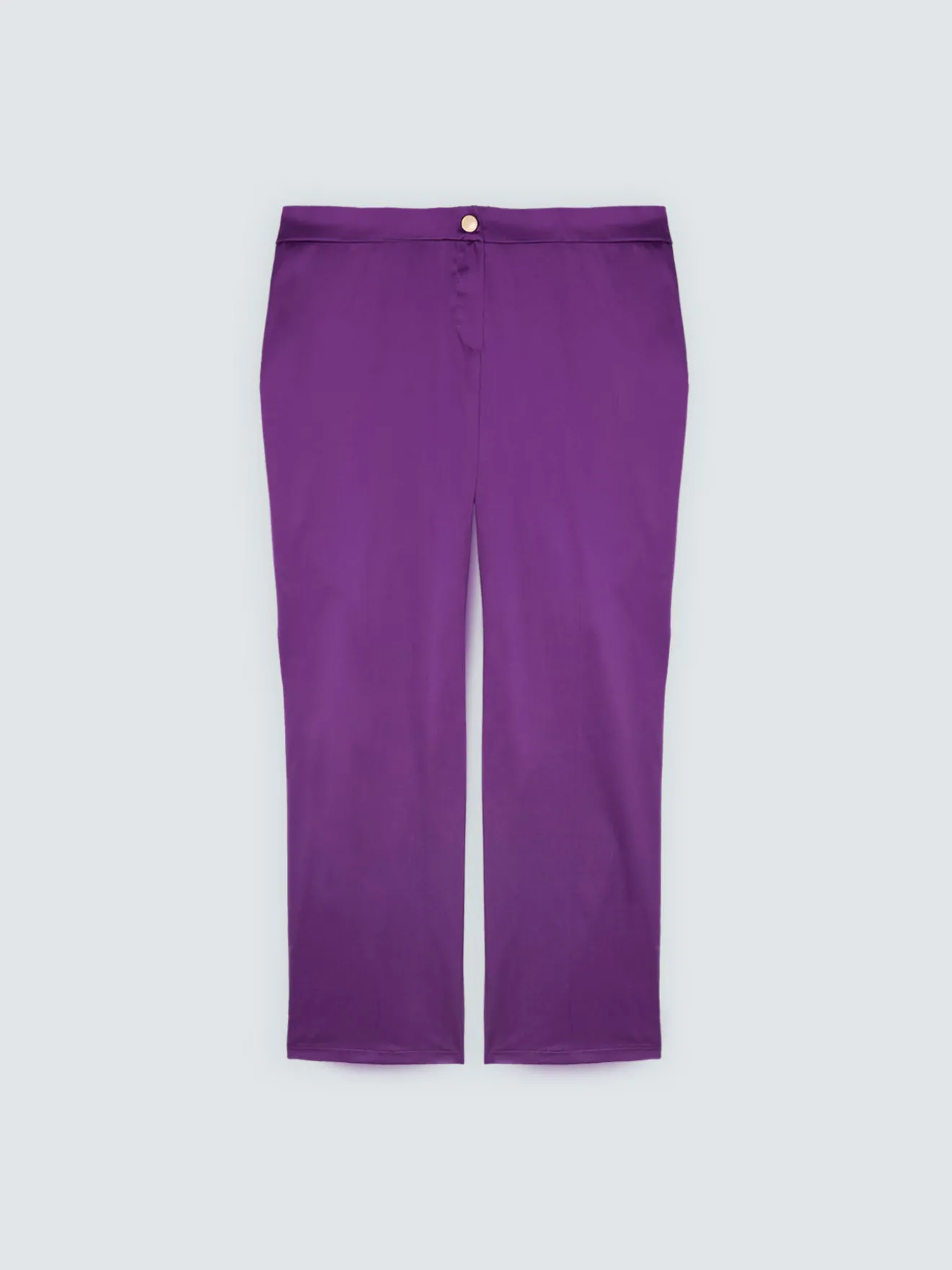 Pantaloni Regular in cotone stretch