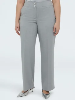 Pantaloni Regular stampa check