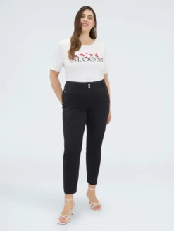 Pantaloni Skinny cotone