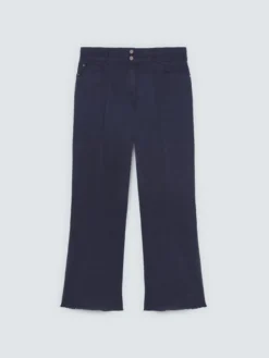 Pantaloni Straight Fit in cotone