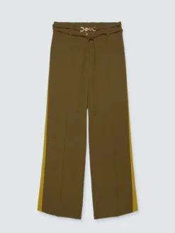 Pantaloni Wide Leg bicolore