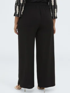 Pantaloni Wide Leg con coulisse in vita