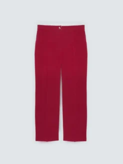 Pantaloni Wide Leg con dettaglio a righe in vita