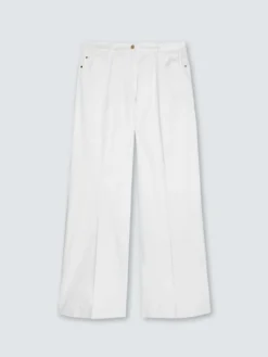Pantaloni Wide Leg in cotone