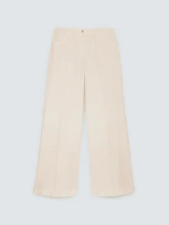 Pantaloni Wide Leg in cotone leggero