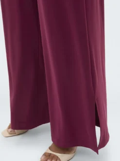 Pantaloni Wide Leg in jersey