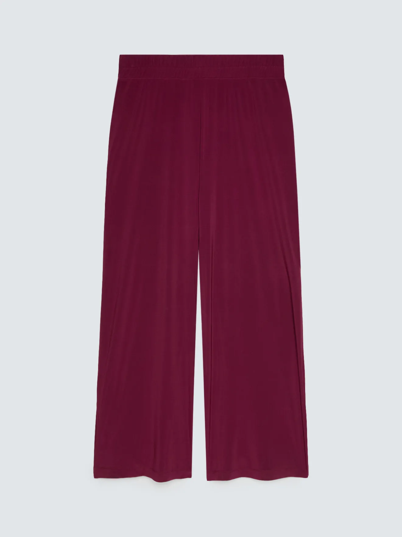 Pantaloni Wide Leg in jersey