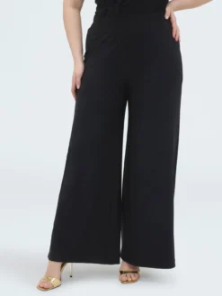 Pantaloni Wide Leg in jersey