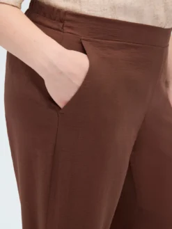 Pantaloni Wide Leg in misto viscosa