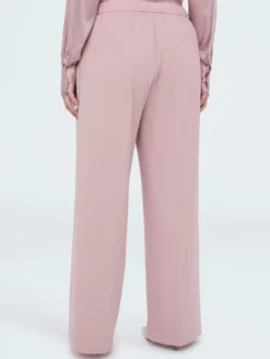 Pantaloni Wide Leg in tessuto stretch