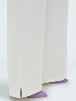 Pantaloni Wide Leg in tessuto fluido