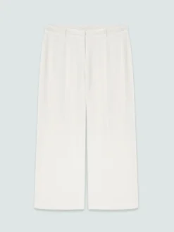 Pantaloni Wide Leg in tessuto fluido