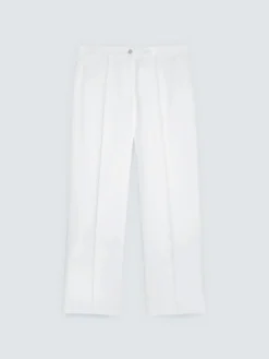 Pantaloni Wide Leg in tessuto fluido stretch