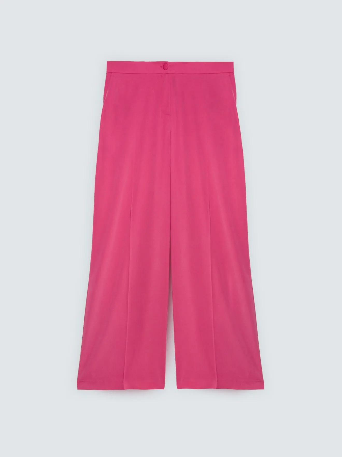 Pantaloni Wide Leg in tessuto fluido