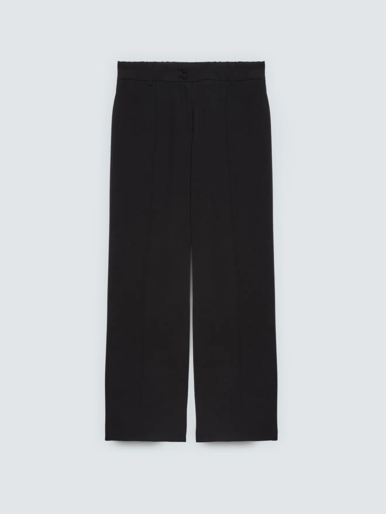 Pantaloni Wide Leg in tessuto fluido