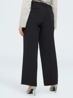 Pantaloni Wide Leg in tessuto fluido