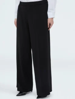 Pantaloni Wide Leg in tessuto stretch