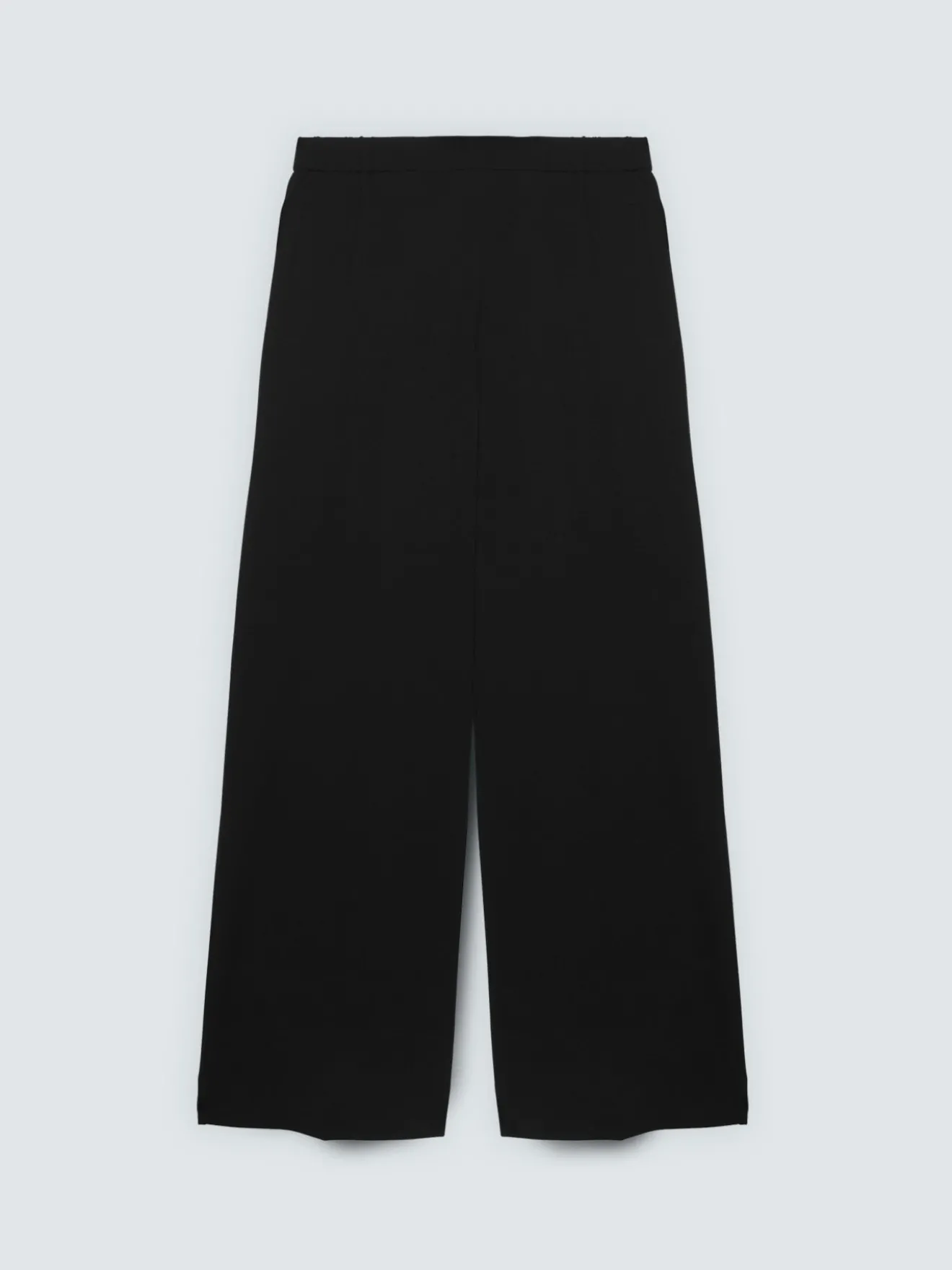 Pantaloni Wide Leg in tessuto stretch