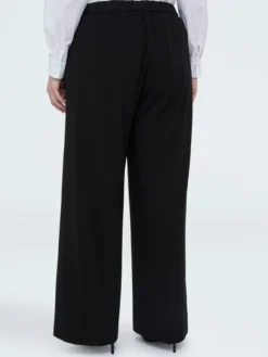 Pantaloni Wide Leg in tessuto stretch