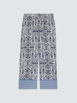 Pantaloni Wide Leg in viscosa