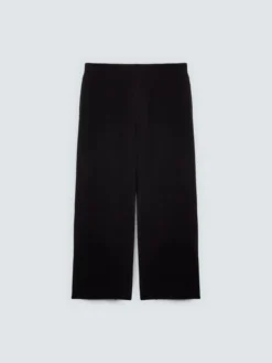 Pantaloni wide leg in viscosa