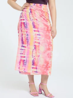 Pareo in viscosa stampa tie-dye