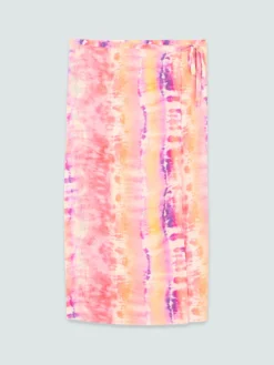 Pareo in viscosa stampa tie-dye