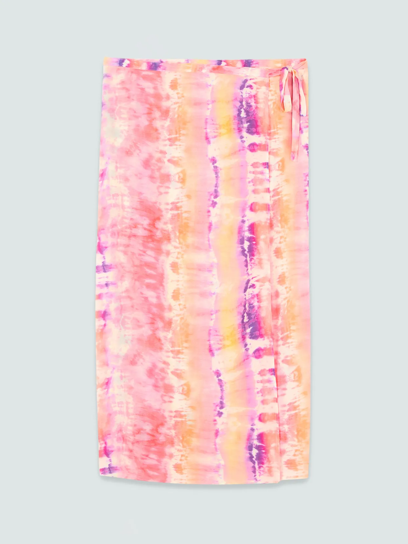 Pareo in viscosa stampa tie-dye
